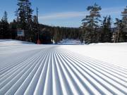 Eersteklas pistepreparatie in het skigebied Kläppen