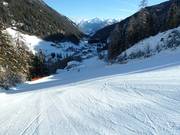 Einde van de dalafdaling