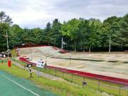 Onderste deel van de pistes 1 en 2