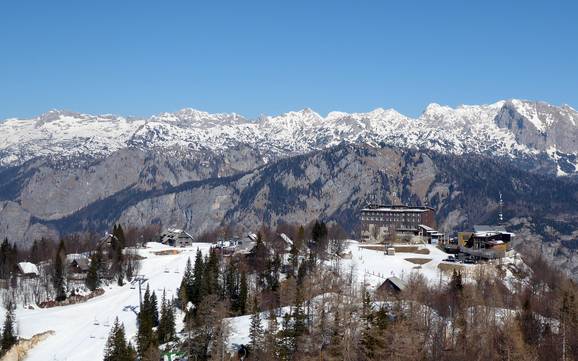 Julische Alpen: accomodatieaanbod van de skigebieden – Accommodatieaanbod Vogel – Bohinj