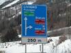 Valtellina (Veltlin): bereikbaarheid van en parkeermogelijkheden bij de skigebieden – Bereikbaarheid, parkeren Bormio – Cima Bianca