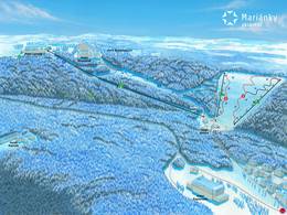 Skigebied Mariánky – Mariánské Lázne
