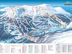 Pistekaart Bydalsfjällen – Bydalen