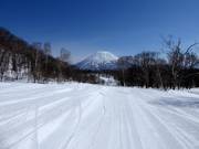 Gemakkelijke piste naar Niseko Village