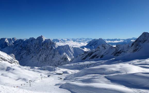 Hoogste dalstation in Opper-Beieren – skigebied Zugspitze