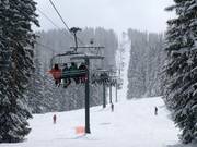Snake Creek Express - 4-persoons hogesnelheidsstoeltjeslift (koppelbaar)