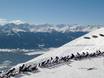 Regio Innsbruck: beoordelingen van skigebieden – Beoordeling Nordkette – Innsbruck