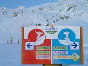 Speciale bewegwijzering voor beginners