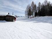 Oefenpiste met sleeplift bij Buffaure