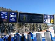 Informatie bij de stoeltjeslift