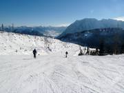 Start van de dalafdaling naar Tauplitz en Bad Mitterndorf