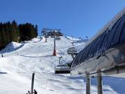 Moseltret-X-Press - 6-persoons hogesnelheidsstoeltjeslift (koppelbaar) met kap en stoelverwarming