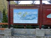 Pistenplan in Baqueira