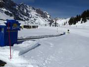 Transportband bij het station Trübsee