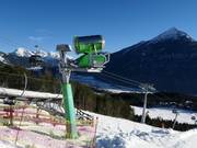 Efficiënte sneeuwinstallatie