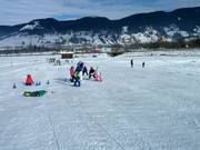 De beginnersweide bij de Wankliften