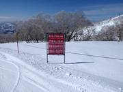 Sommige deelgebieden mogen niet worden betreden