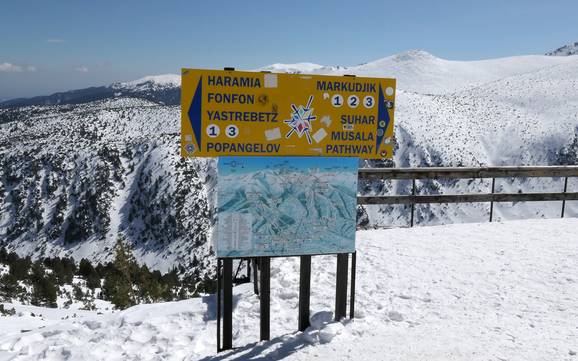 Sofia: oriëntatie in skigebieden – Oriëntatie Borovets