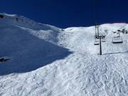 Freeridehelling bij de stoeltjeslift Lai Alv