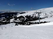 Uitzicht vanaf de piste Almrausch