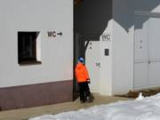 Goed onderhouden sanitaire voorzieningen