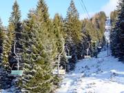 Hirscheckbahn - 2-persoons vaste stoeltjeslift