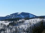 Uitzicht vanuit Tsjechië op de Großer Arber