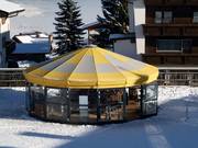 Schirmbar Spektrum bij de Hochmoos-Express