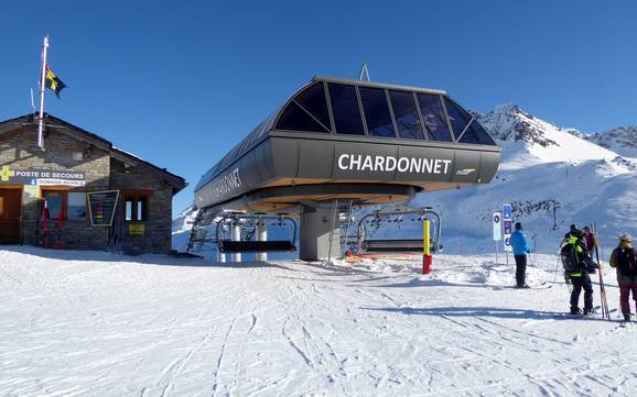 Skiliften Monte Bianco (Mont Blanc) – Liften Espace San Bernardo – La Rosière/La Thuile