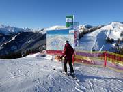 Informatiebord bij de Hochmaisbahn