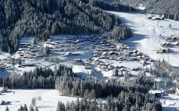 Dachstein-Salzkammergut: accomodatieaanbod van de skigebieden – Accommodatieaanbod Dachstein West – Gosau/Russbach/Annaberg
