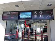 Informatie bij het instappunt van de 3-S Pardatschgratbahn