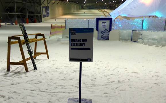 Neder-Sachsen: oriëntatie in skigebieden – Oriëntatie Snow Dome Bispingen