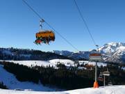 Edtalmbahn - 6-persoons hogesnelheidsstoeltjeslift (koppelbaar) met kap en stoelverwarming