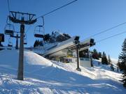 Bergstation onder de Neunerköpfle