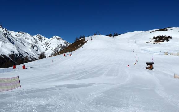 Skigebieden voor beginners in de Obervinschgau – Beginners Watles – Mals (Malles Venosta)
