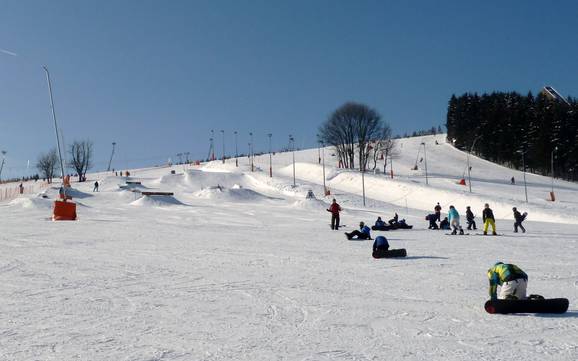 Snowparken Middelertsgebergte – Snowpark Fichtelberg – Oberwiesenthal