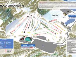 Skigebied bij Northfield