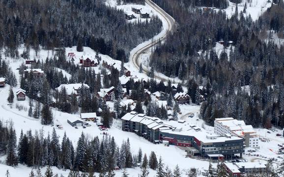 Monashee Mountains: accomodatieaanbod van de skigebieden – Accommodatieaanbod Red Mountain Resort – Rossland