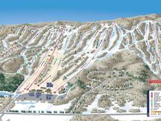 Pistekaart Granite Peak at Rib Mountain State Park