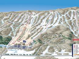 Pistekaart Granite Peak at Rib Mountain State Park