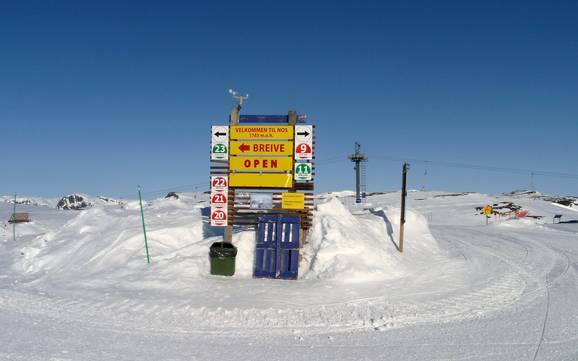 Setesdal: oriëntatie in skigebieden – Oriëntatie Hovden