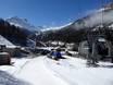 Walliser Alpen: bereikbaarheid van en parkeermogelijkheden bij de skigebieden – Bereikbaarheid, parkeren Hohsaas – Saas-Grund