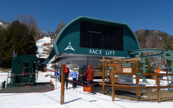 The Adirondacks: beste skiliften – Liften Whiteface – Lake Placid