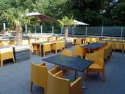 Bij mooi weer lonkt het terras