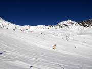 Brede pistes op de Giggijoch