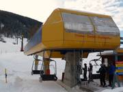 Carjöl-Carjöler Rank-Fuxägufer - 2-persoons hogesnelheidsstoeltjeslift (koppelbaar)