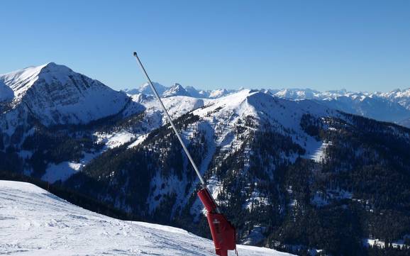 Sneeuwzekerheid Gailtaler Alpen – Sneeuwzekerheid Goldeck – Spittal an der Drau