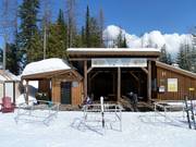 Bear's Den bij het bergstation van de Elk Quad