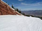 Afdaling Broadway op de top